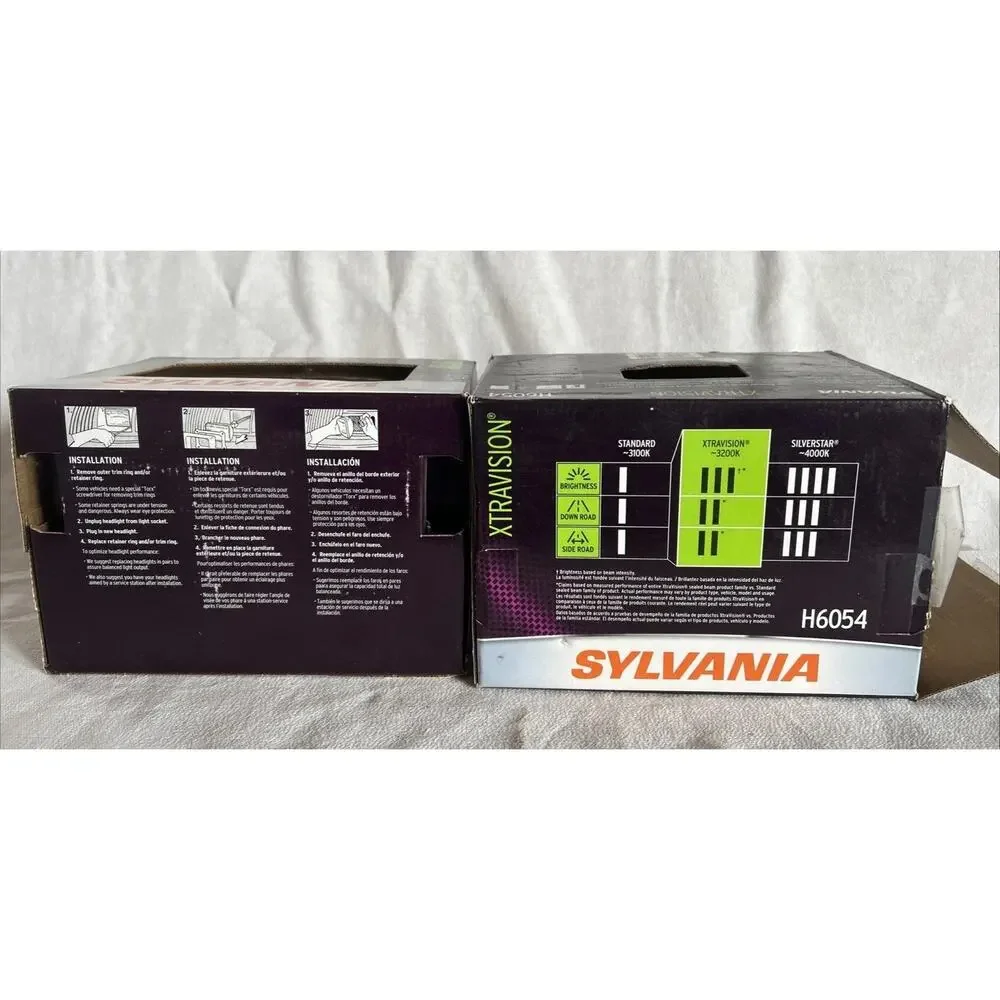 2 - SYLVANIA H6054 Xtravision Headlights
